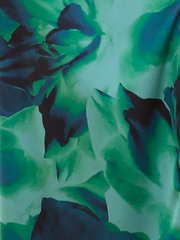 Cutout Split Printed Dress