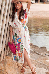 Printed Loose Beach Dress