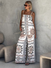 Loose Casual Suspenders Two Piece Suit