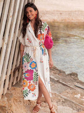 Printed Loose Beach Dress