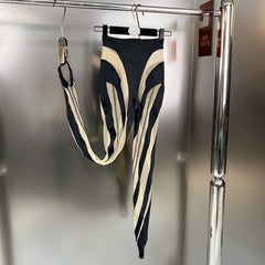 LEGGINGS EN Maille PATCHWORK KOYUKI