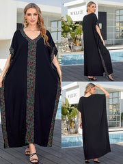 It's My Life Rayon Loose Kaftan Dress