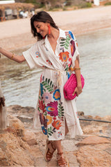 Printed Loose Beach Dress