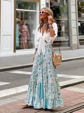 Printed Loose Casual Holiday Swing Skirt