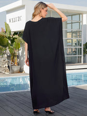 It's My Life Rayon Loose Kaftan Dress