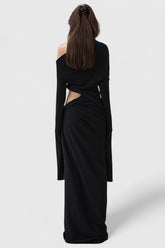 Elastisches 2-teiliges Set - Schwarz