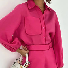 OLYNN SHORTS and SHIRT 2 PIECE SET