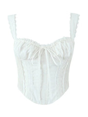 Heartfelt White Corset