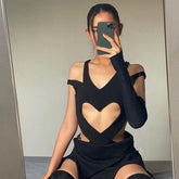 KAEKE Hollow Out CROP TOP