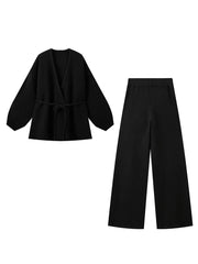 Golden Mist Knit Set