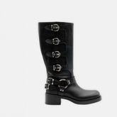 High Knee Boots with Belts