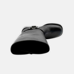 High Knee Boots with Belts