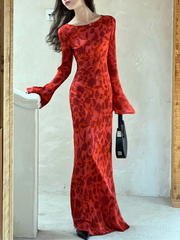 Morocco Rose Maxi Dress