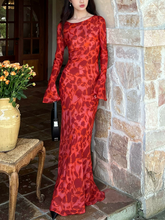 Morocco Rose Maxi Dress