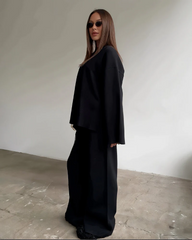 Cozy two-piece long pants set