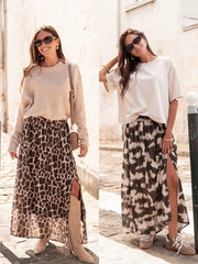 Printed Casual Mesh Dress