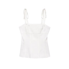 Casual Tie-Up Decorative Bow Suspender