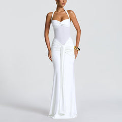 Sophisticated Pleated Maxi Rress