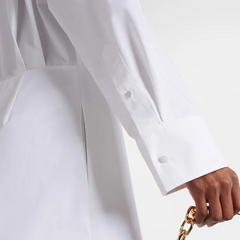 Hollow Out SPLICED APPLIQUES Dress