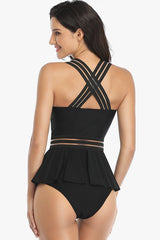 Ensemble de bikini à volants doux