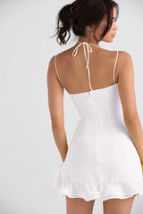 Scarlett Minikleid mit Rüschen