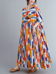 Baumwoll-Hängerkleid „Forever In My Heart“