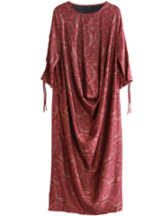 robe longue ample et élégante pour les vacances, jupe cool