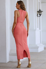 Robe longue dos nu Nichele