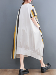 A-Linien-Kleid mit Rundhalsausschnitt „You're A Dreamer“