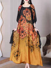 A-Linien-Kleid mit Rundhalsausschnitt „Look At The Stars“