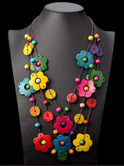 Mehrschichtiger Blumenanhänger