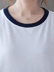 Time Will Come Loose Round Neck Top