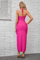 Robe licou à découpes en deux pièces Vita