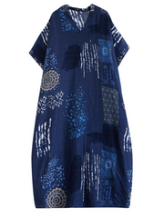 „You Made Me“-Kaftankleid mit Fledermausärmeln