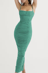 Lilian Korsett-Midikleid
