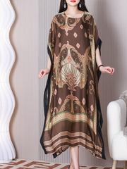 Need Someone A-Linien-Kleid mit Rundhalsausschnitt