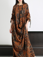 Robe trapèze à col rond Remember Me