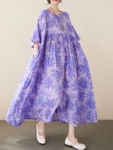 Hey Cotton – Hängerkleid mit Rundhalsausschnitt