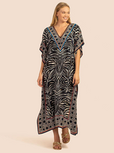 Robe caftan à col en V Game Of Love