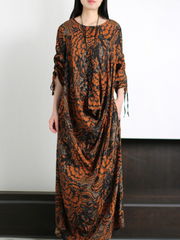 Robe trapèze à col rond Remember Me