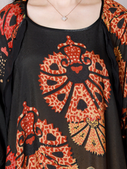 A-Linien-Kleid mit Rundhalsausschnitt „Look At The Stars“