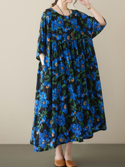 Day Dreaming Baumwoll-Smock-Kleid