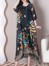 A-Linien-Kleid mit Rundhalsausschnitt „Mad In Love“