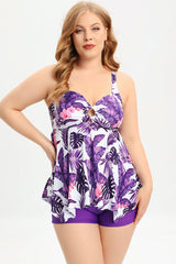 Maillot de bain tankini grande taille (L-5XL)