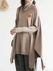 Pull à col roulé Chicorée