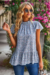 Bluse mit Blumenmuster