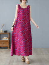 A-Linien-Kleid mit Rundhalsausschnitt „Never Look Back“