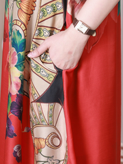 A-Linien-Kleid mit Rundhalsausschnitt „Mad In Love“