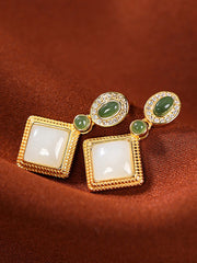 Erdige Lobpreis-Ohrringe