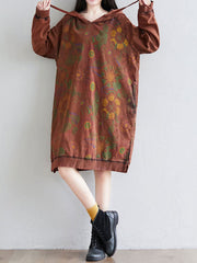 Smile You Fake Kapuzenkleid